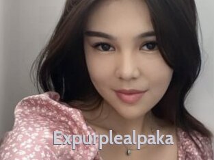 Expurplealpaka