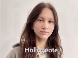Holliswrote