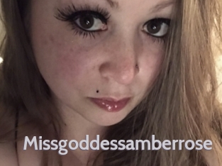 Missgoddessamberrose