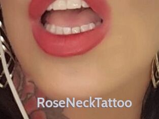 RoseNeckTattoo
