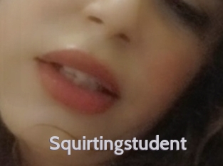 Squirtingstudent