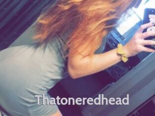 Thatoneredhead