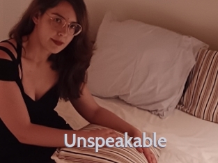 Unspeakable