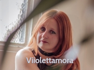 Viiolettamora