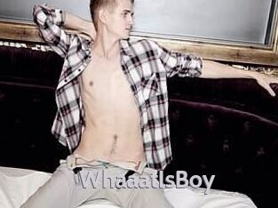 WhaaatIsBoy